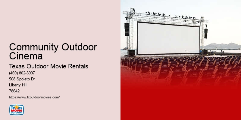 Backyard Movie Night Rental Near Me