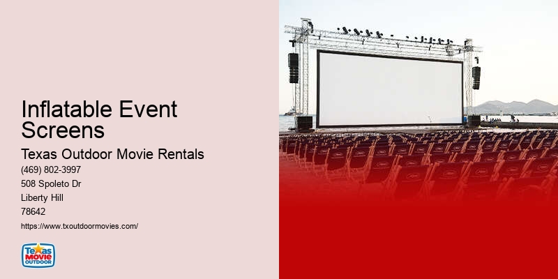 Large Screen Rentals