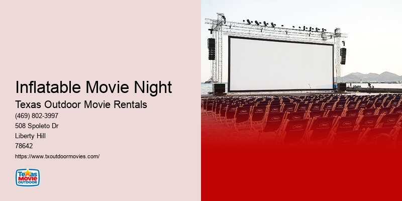 Rent Outdoor Movie Screen Near Me