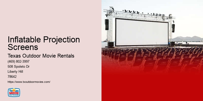 Portable Projection Screens