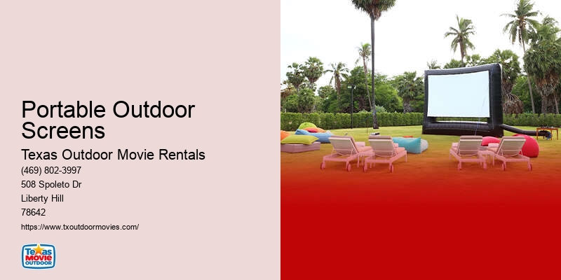 Movie Outdoor Rental