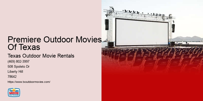 Inflatable Cinema Packages